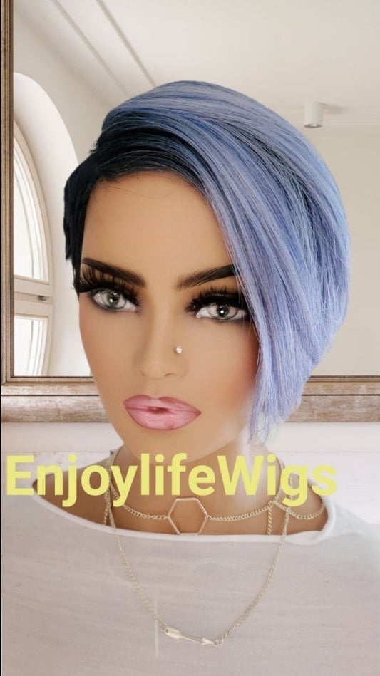 Pixie wig with under cut