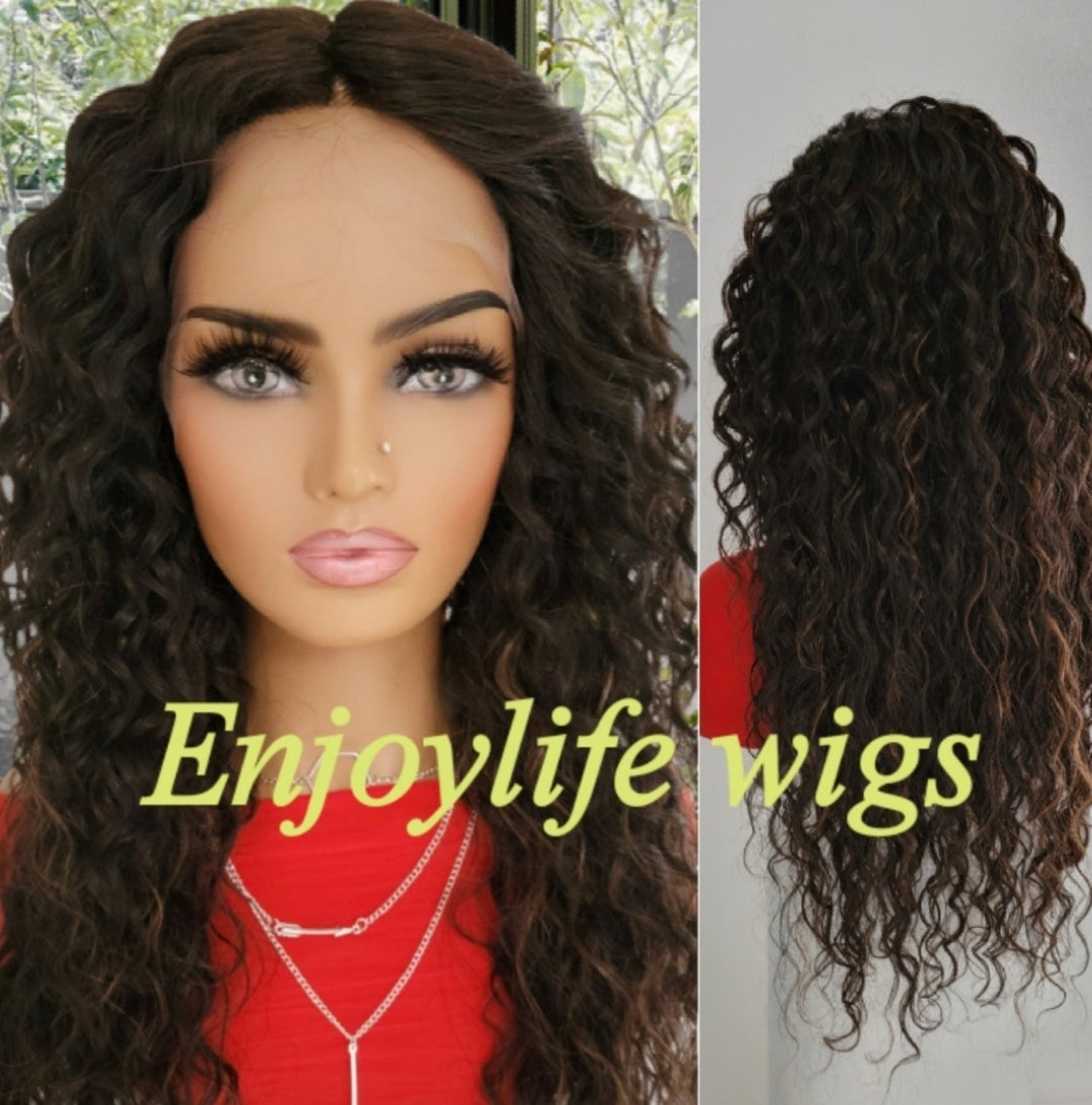 Waterwave HDLace front wig