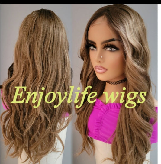 Beauitful Beachwave HD lace front wig